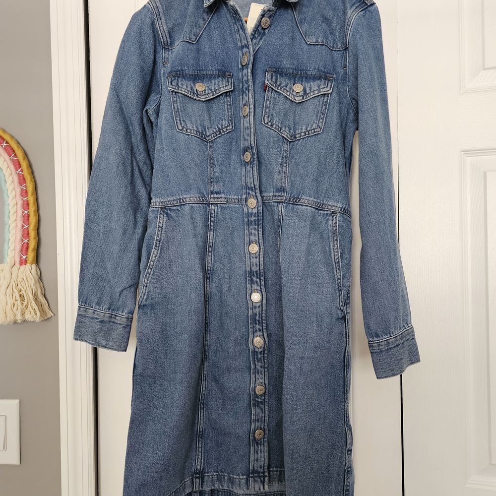 Levi's Denim Button-Up Dress